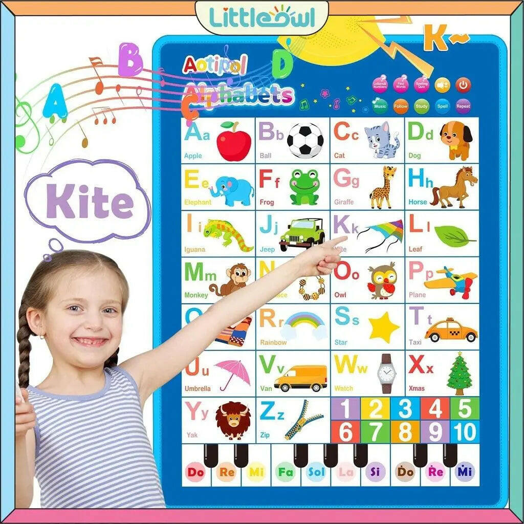 Electronic English Alphabet wall chart - KIDZMART