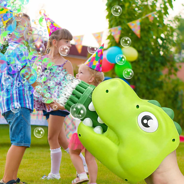 Dinosaur Bubble Machine Gun For Kids