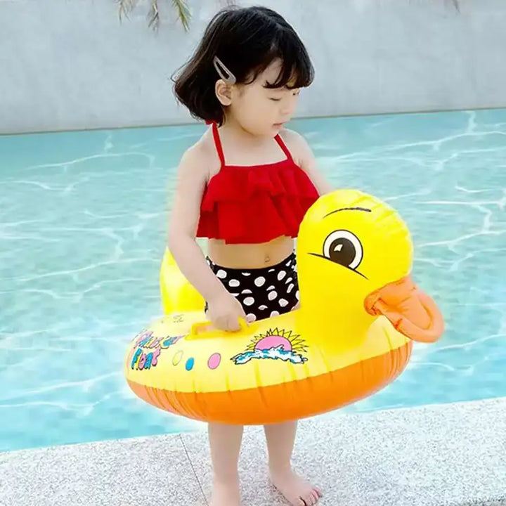 Cute Duck Shape Swimming Tube For Kids