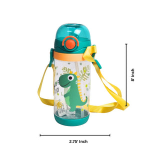 Dino Printed Water Bottle For Kids