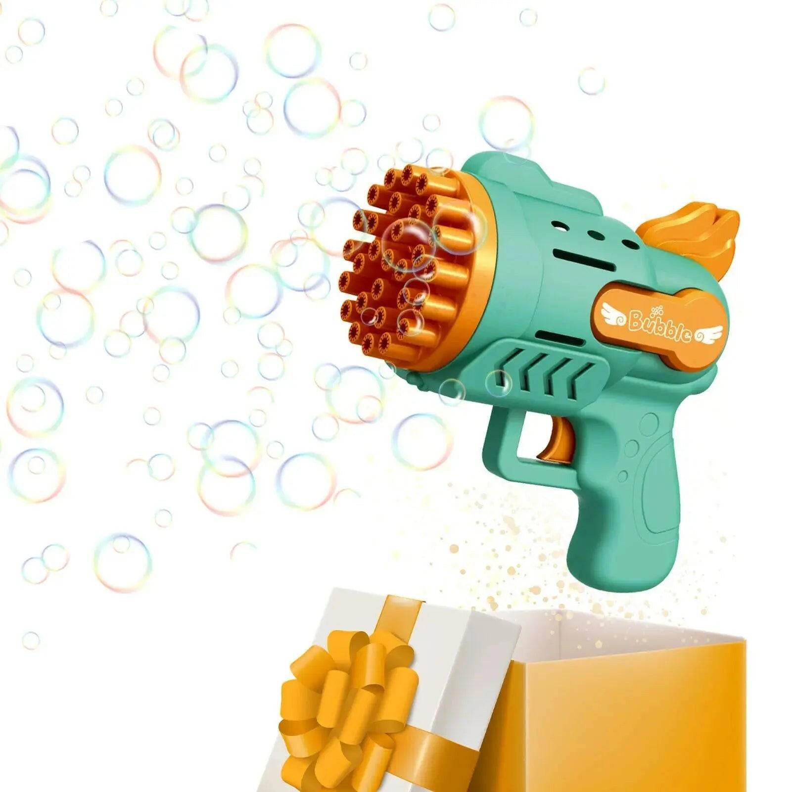 Bubble Machine Gun 29Holes Blaster For Kids - KIDZMART