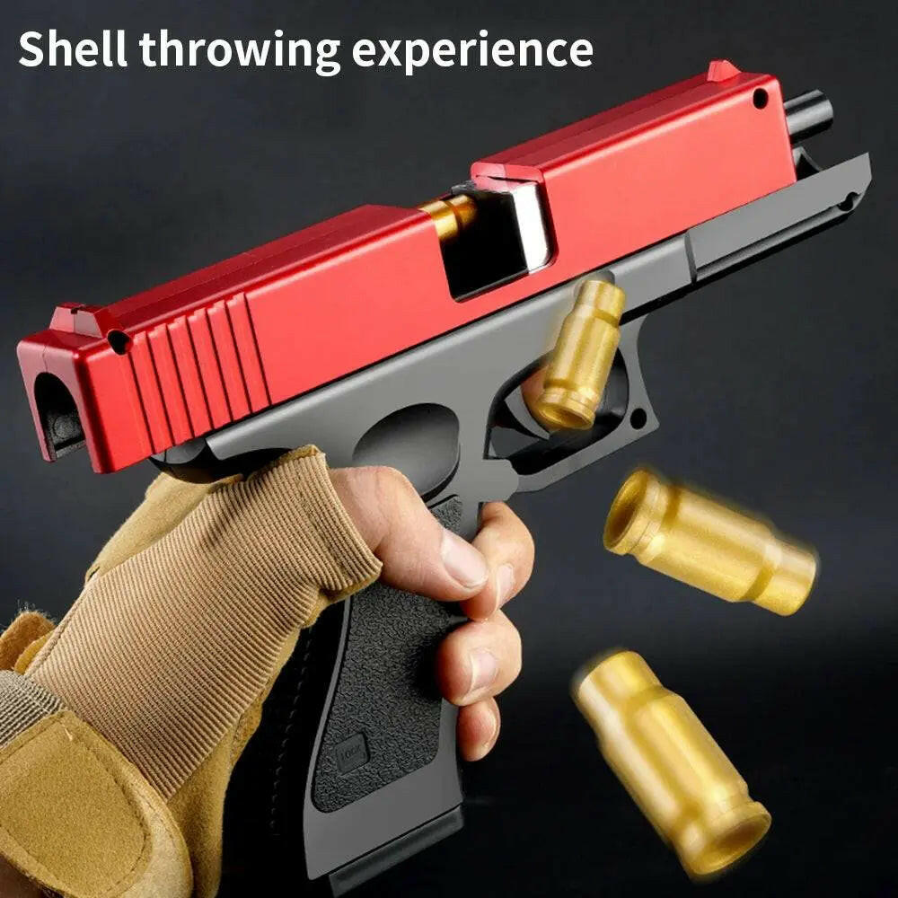 Shell Ejection Soft Bullet High Quality Toy Gun - KIDZMART