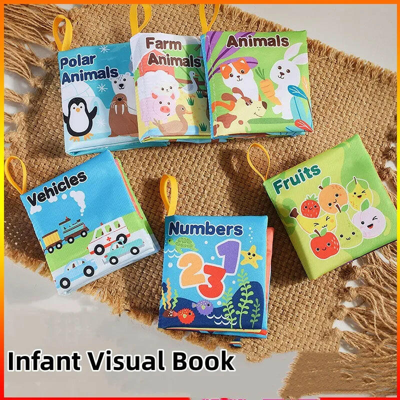 Early Educational Baby Cloth Book 6 in 1 KIDZMART