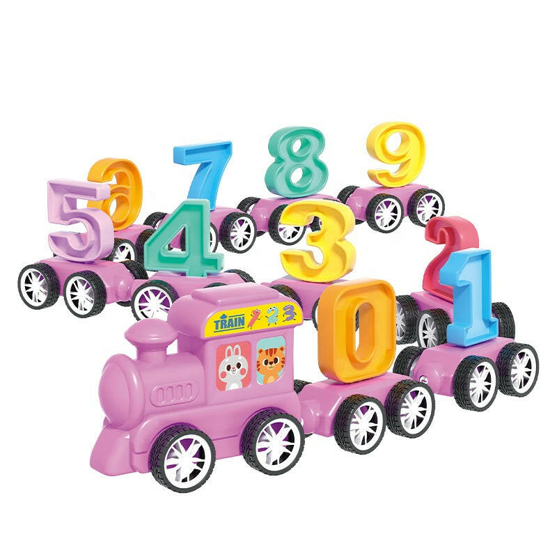 Magnetic Number Train Learning Toy.