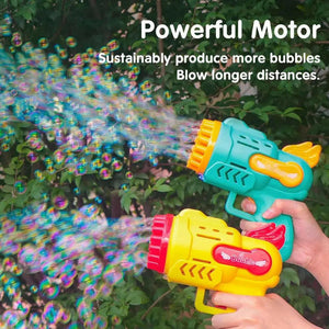 Bubble Machine Gun 29Holes Blaster For Kids - KIDZMART