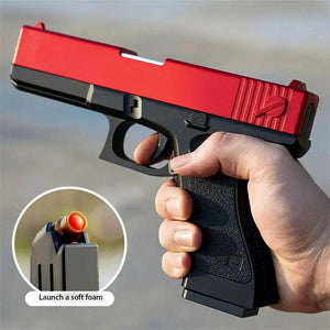 Shell Ejection Soft Bullet High Quality Toy Gun - KIDZMART