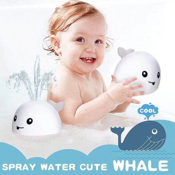 Whale Induction Spray Water Bath Toy - KIDZMART