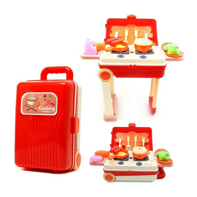 4 in 1 luggage kitchen set KIDZMART