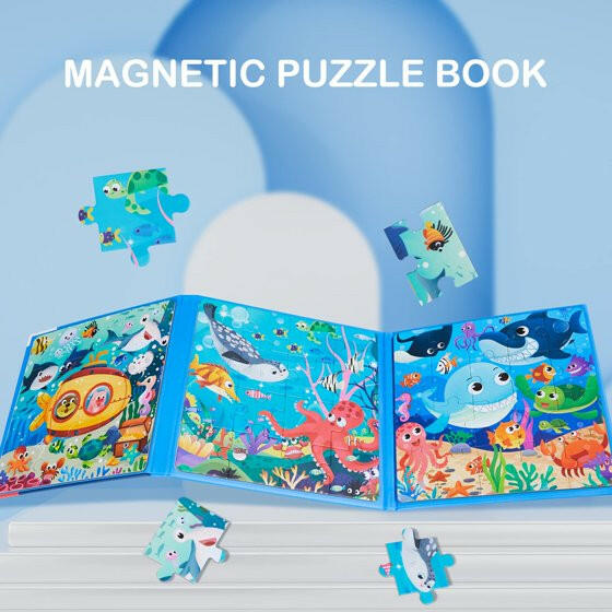 Magnetic Jigsaw Puzzles for Kids.