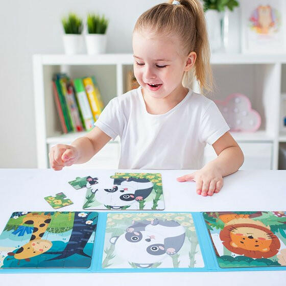 Magnetic Jigsaw Puzzles for Kids.