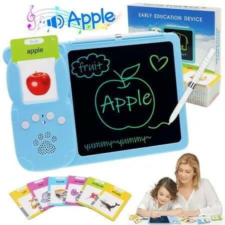 Talking Flash Cards Lcd Writing Board - KIDZMART 