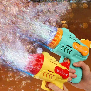 Bubble Machine Gun 29Holes Blaster For Kids - KIDZMART