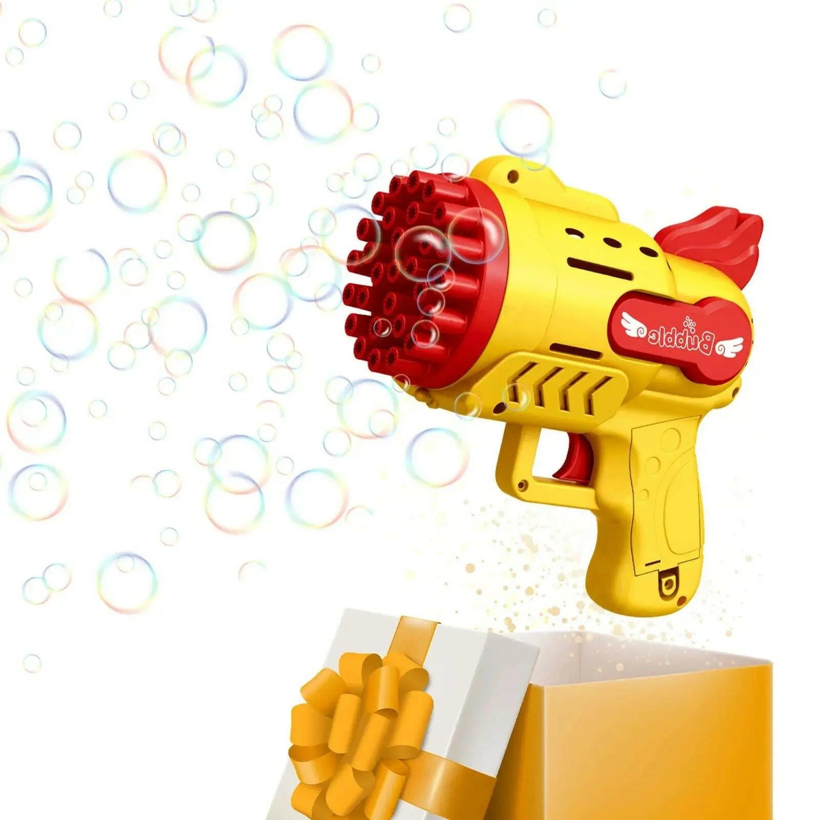 Bubble Machine Gun 29Holes Blaster For Kids - KIDZMART