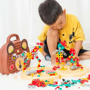 Creative Puzzle Blocks Screwdriver Set KIDZMART