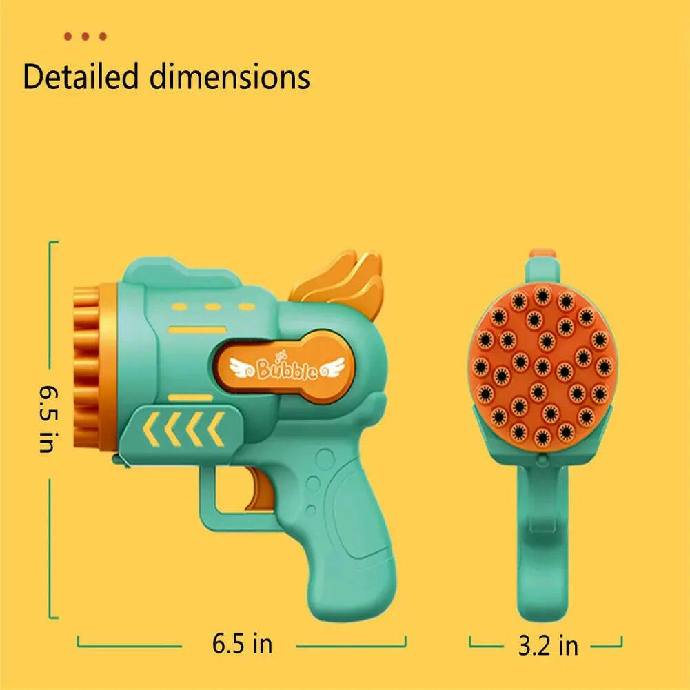 Bubble Machine Gun 29Holes Blaster For Kids - KIDZMART