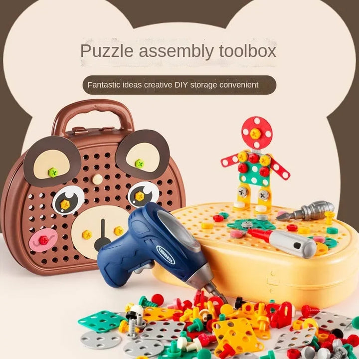 Creative Puzzle Blocks Screwdriver Set KIDZMART