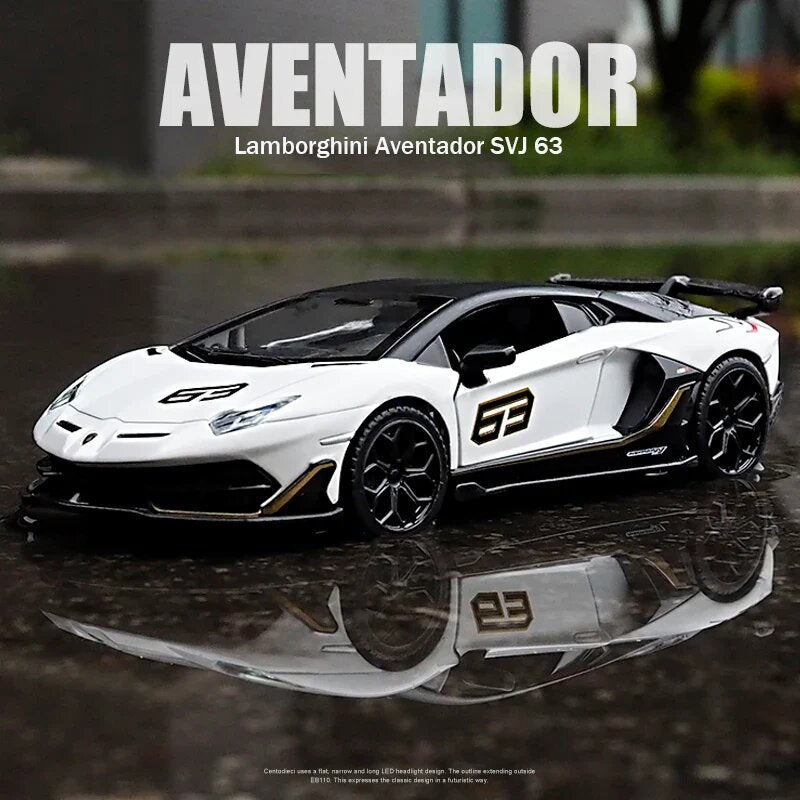 Diecast Model Lamborghini Aventador SVJ63 1/24