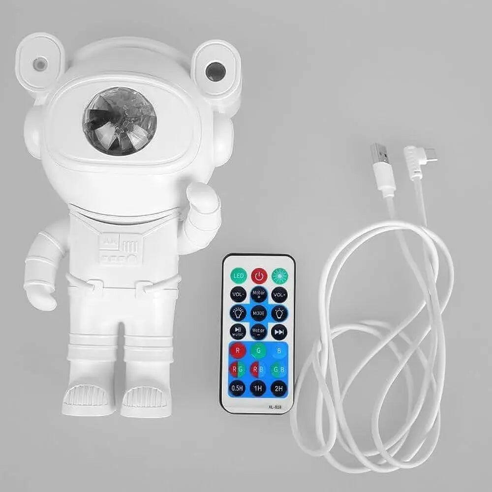 Astronaut Galaxy Projector with Timer and Remote Bluetooth Speaker - KIDZMART