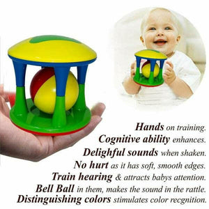 Large Rattle Ball Set 3PC for New Born Babies.