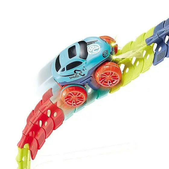 360 Degree Changeable Car Track Set - KIDZMART 