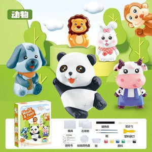 Mould And Paint Animal - KIDZMART