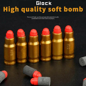 Shell Ejection Soft Bullet High Quality Toy Gun - KIDZMART