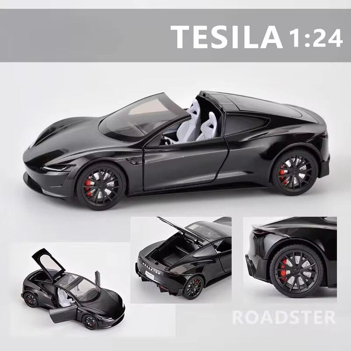 Diecast Model Tesla Roadster 1/24