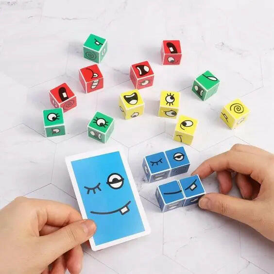 Face Changing Cube Set - KIDZMART 