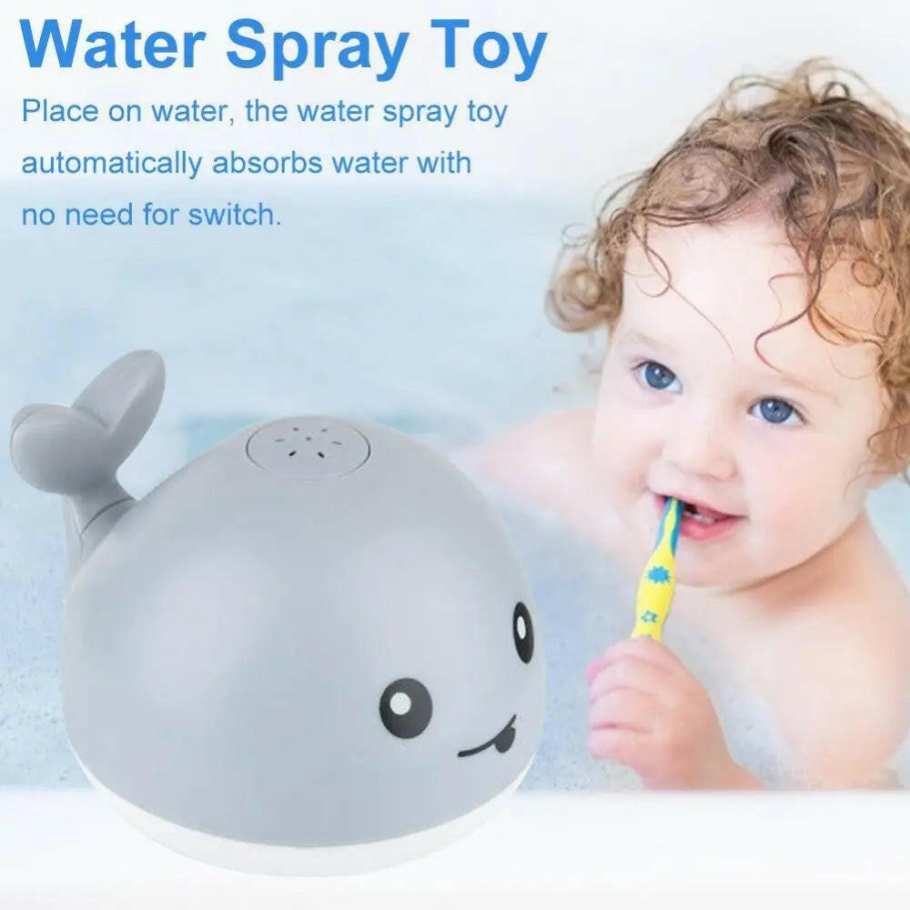 Whale Induction Spray Water Bath Toy - KIDZMART