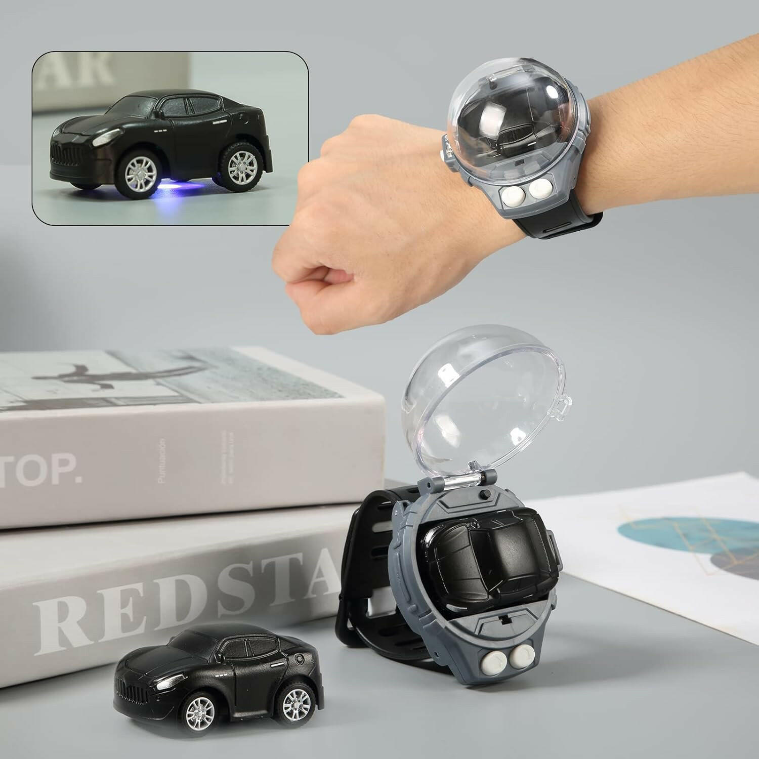 alloy watch mini remote control racing car KIDZMART