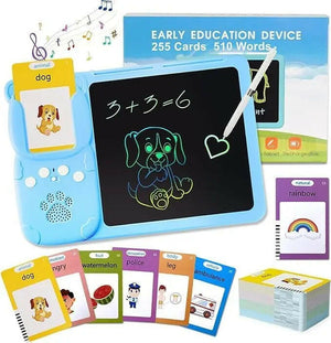 Talking Flash Cards Lcd Writing Board - KIDZMART 