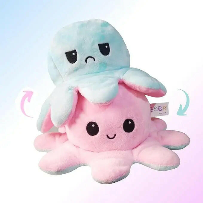 Reversible Octopus Plush Toy - KIDZMART 