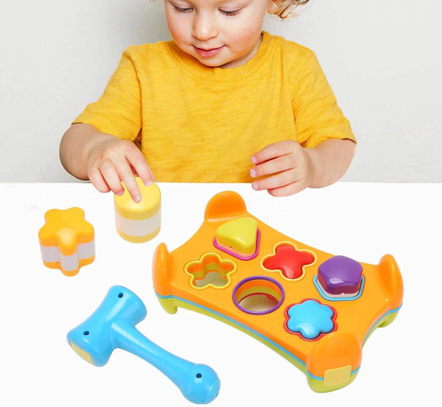 Interactive Hammering Baby Toy.