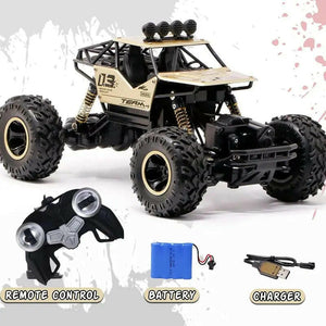 Rock Crawler Alloy OFF Road Remote Control Jeep - KIDZMART