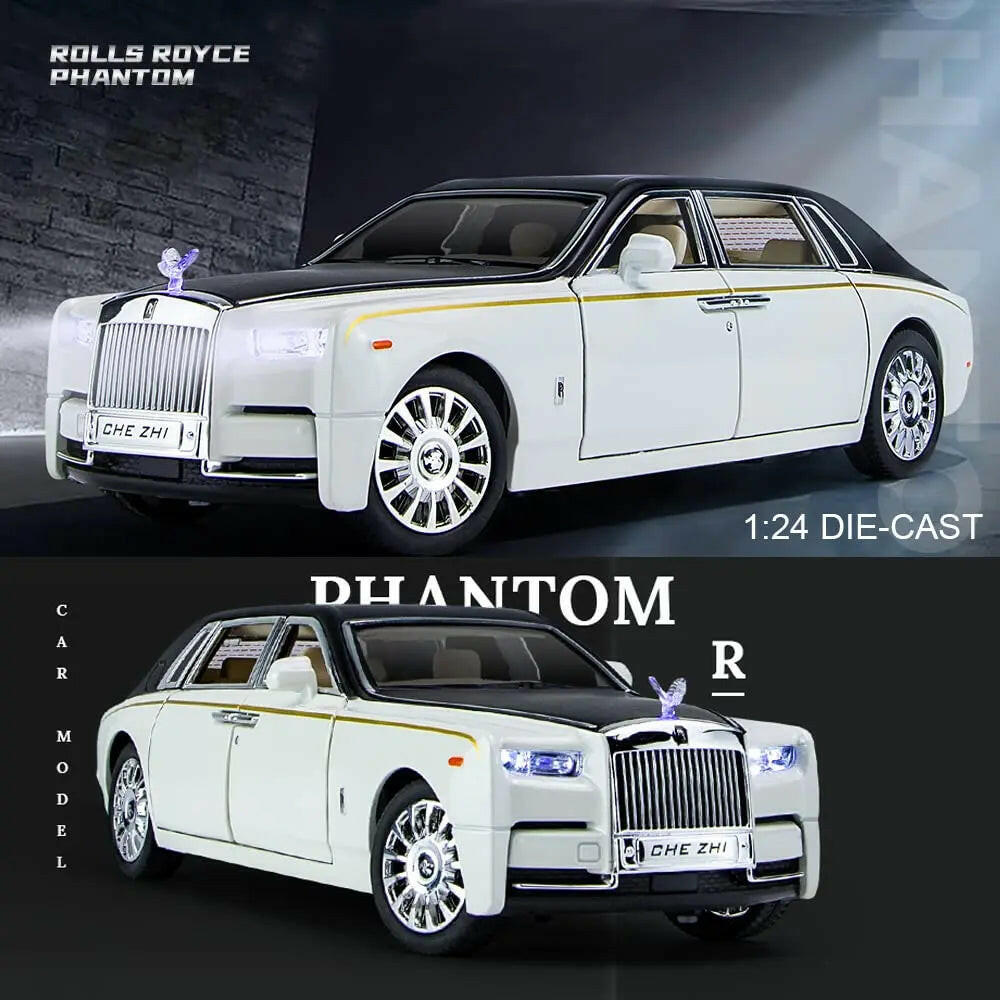 Rolls Royce Model Car With Lights And Sound - KIDZMART 