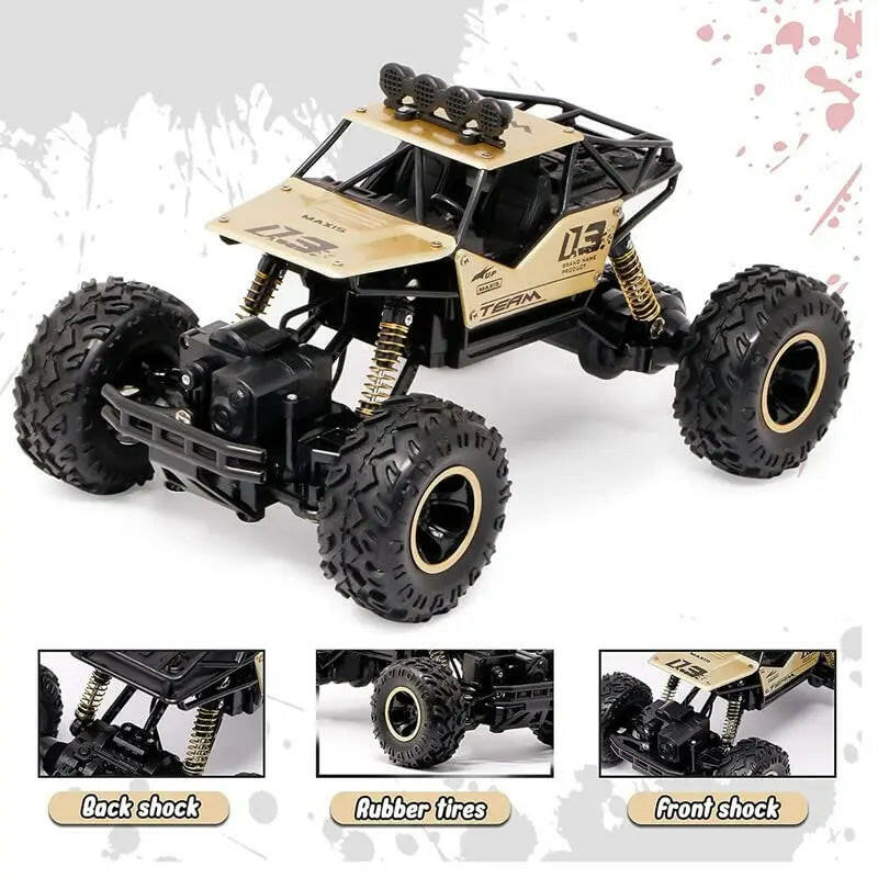 Rock Crawler Alloy OFF Road Remote Control Jeep - KIDZMART