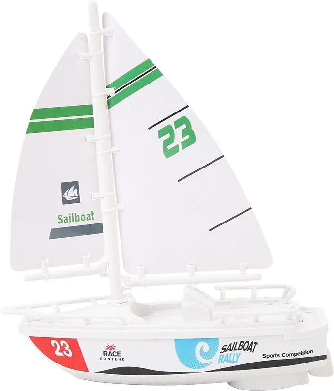Electric Alloy Sail Boat For Kids - KIDZMART 