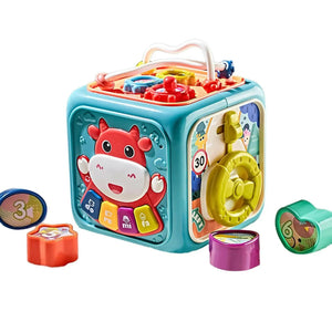 Activity Cube Box 6 in 1 For Toddlers - KIDZMART