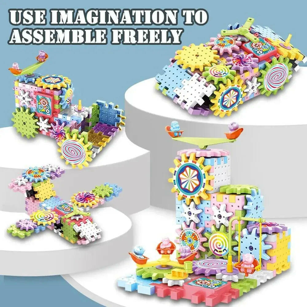 Electric Gear Building Blocks - KIDZMART