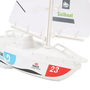 Electric Alloy Sail Boat For Kids - KIDZMART 