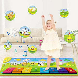 Piano Educational Playmat For Kids - KIDZMART