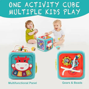 Activity Cube Box 6 in 1 For Toddlers - KIDZMART