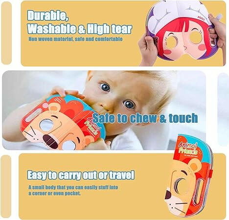 Baby Mask Cloth Book KIDZMART