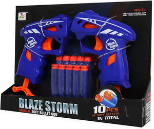 Generic Blaze Storm Soft Bullet Gun 10pcs