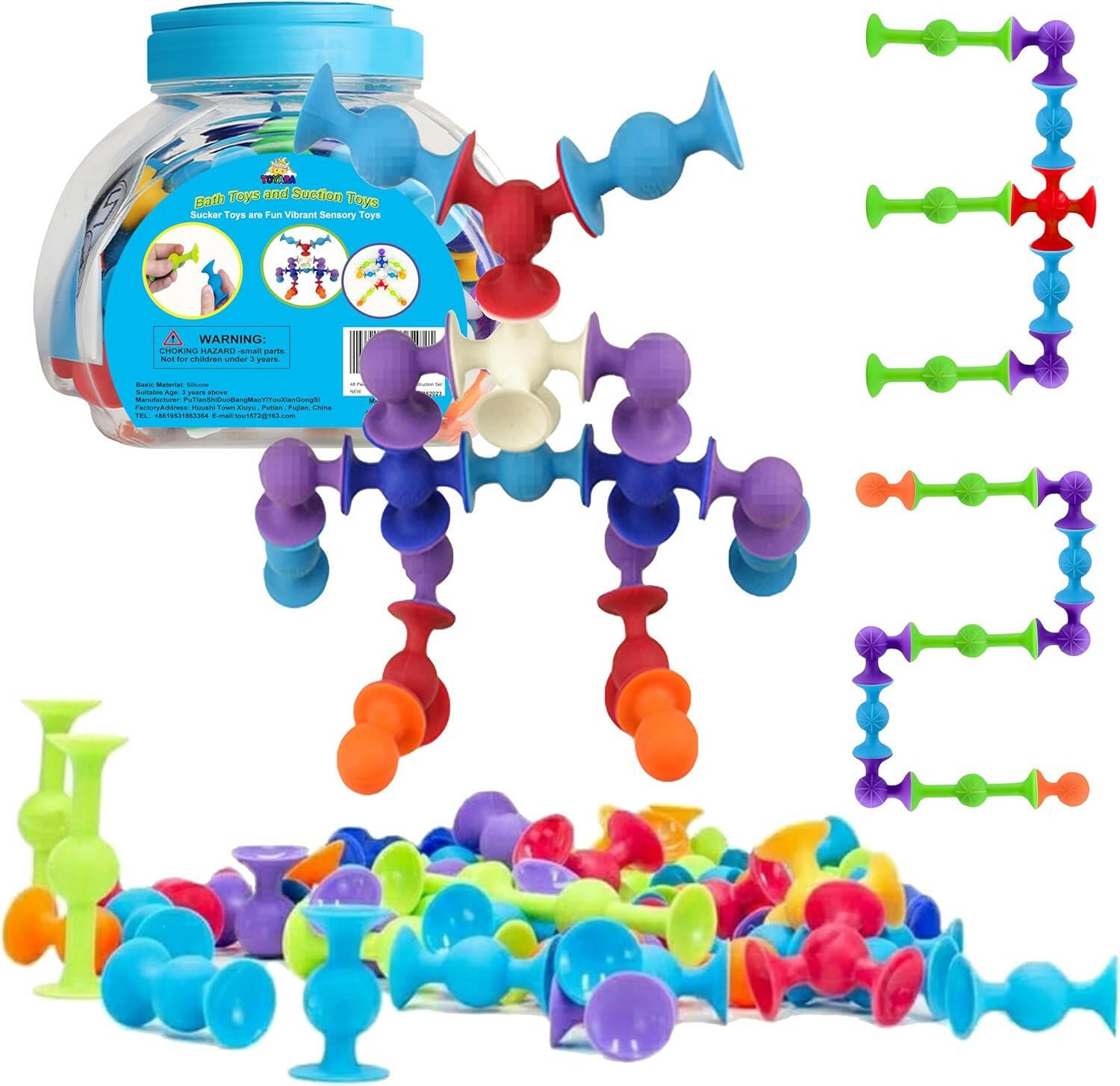 Suction Cup Block Toy KIDZMART