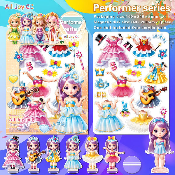 Magnetic Princess Dress Up Paper