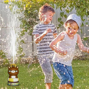 Brown Bear Water Sprinkler For Kids - KIDZMART 