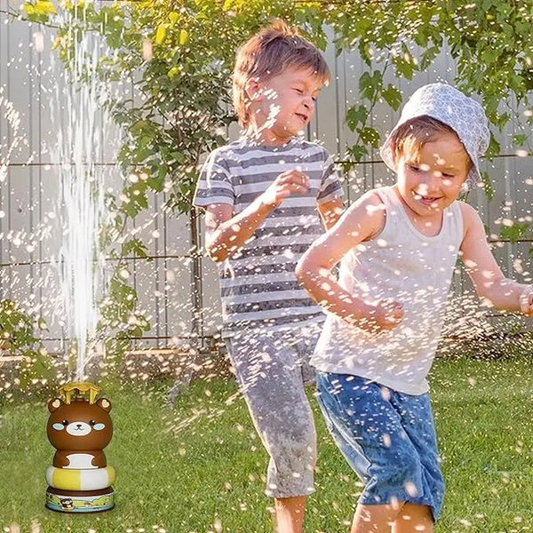 Brown Bear Water Sprinkler For Kids - KIDZMART 