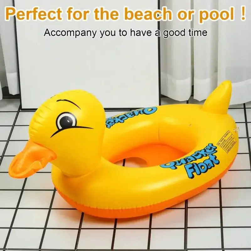 Cute Duck Shape Swimming Tube For Kids