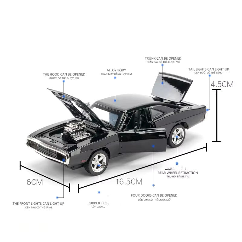 Diecast Model Dodge Charger 1970 1/32